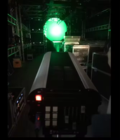 Follow Spot 350W 17R Stage Lights Led Focus Follow Spotlight avec Flight Case Wedding Event Theatre Concert Perfomance