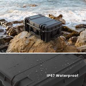 Muestra gratis Factory Outlet Estuche protector portátil Estuche de transporte impermeable Estuche rígido de plástico con espuma personalizada - Product Image 6