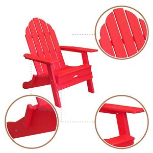 Chaise pliante <span class=keywords><strong>Adirondack</strong></span> en bois de cèdre au design moderne <span class=keywords><strong>Fauteuil</strong></span> de patio à moitié assemblé pour parc, cour et livraison directe - Product Image 3