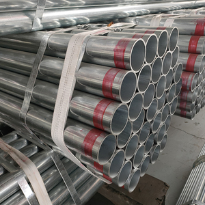 Tubería de acero redonda galvanizada en caliente a bajo <span class=keywords><strong>precio</strong></span> para mecanizado y construcción con servicio de Corte incluido - Product Image 5