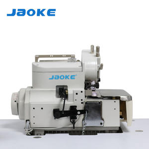 เครื่องตัดขอบความเร็วสูงแบบคอมพิวเตอร์ควบคุม รุ่นใหม่ JAOKE <span class=keywords><strong>Pegasus</strong></span> Model 700 แบบขับเคลื่อนโดยตรง ใช้กับผ้าเหล็กและพลาสติก  3/4/5 เส้นด้าย สำหรับงานอุตสาหกรรม - Product Image 4