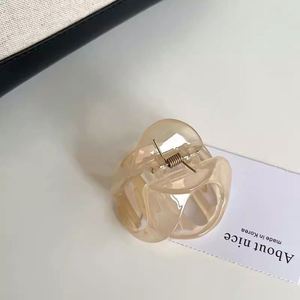 Unique-shaped Pumpkin Hair Claw Womens High-end Japan Korean Style Plastic Hair <b>Clip</b> 2024 New Arrival Upscale <b>Clip</b> Hair Gift - Product Image 2