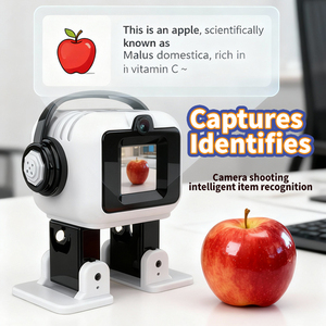 Robot intelligent programmable par IA avec fonction de chat vocal, apprentissage interactif, chant et danse, jouet électronique en plastique pour les 8-13 ans - Product Image 5