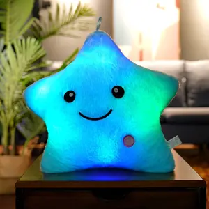 Cuscino di peluche per amore con luci a Led bambole per amanti delle bambole a forma di cuore regali di san valentino regali romantici