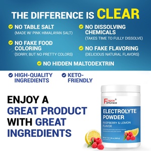 Polvo Electrolítico Keto de Alta Calidad con Sabor a Limón, Bebida Hidratante, Suplemento para Adultos - Product Image 5