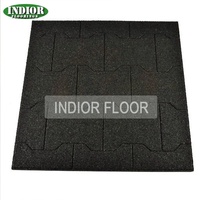 Matras Karet EPDM Anti-Selip untuk Kandang Kuda/Sapi & Penggunaan di Taman, Tebal 17mm, Ramah Lingkungan, Tahan Air, Peredam Suara