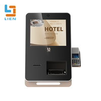 Terminal de Check-in Automatique Intelligent Tout-en-un Personnalisé avec Distributeur de Cartes, Lecteur de Passeports et Kiosque de Paiement pour Hôtels