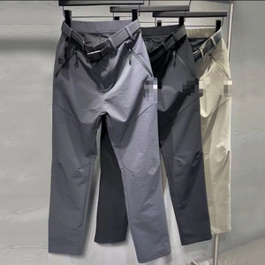 <span class=keywords><strong>Pantaloni</strong></span> da <span class=keywords><strong>Uomo</strong></span> Stile Giapponese Tattici <span class=keywords><strong>Slim</strong></span> Fit con Cerniera Leggeri ad Asciugatura Rapida - Product Image 2