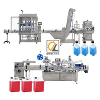 Machine automatique de capsulage de détergent liquide, machine de scellage de gel crème savon liquide buses de plongée ligne machine de remplissage de shampooing