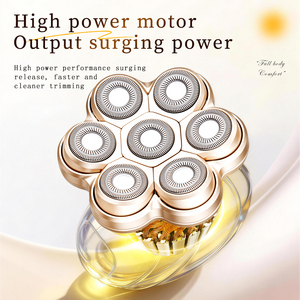 Nueva Depiladora Multifuncional Cinco en Uno para Mujer de <span class=keywords><strong>Amazon</strong></span>, Depiladora Eléctrica Recargable de Alta Potencia con Pantalla Digital Lavable - Product Image 5