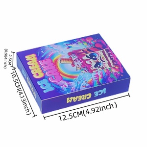 Kotak Kemasan Snack Plastik Mylar Desain Baru 3.5g Die Cut 350g Holografik dengan Kantong 3.5g Siap Kirim - Product Image 5