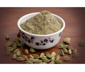Poudre de cardamome verte de haute qualité, épice fraîche Elaichi, finement moulue, avec un arôme intense, un goût authentique et une pureté supérieure - Product Image 1