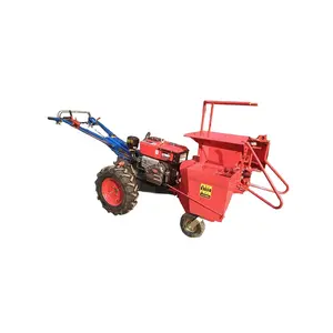 Profession eller trockener und nasser einreihiger Maisernte maschine Handarbeit traktor Mini-Mais-Mähdrescher