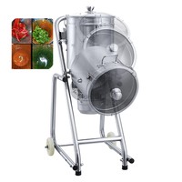 Verticale Snijder Mixer Commerciële Voedselblender Roestvrijstalen Kantelbare Kom Keukenmachine Fruit-En Groentesapcentrifuge