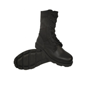 Zapatos de senderismo tácticos hasta la rodilla para actividades al aire libre, zapatos de cuero de primera calidad para hombres, zapatos de cuero medianos personalizados - Product Image 1
