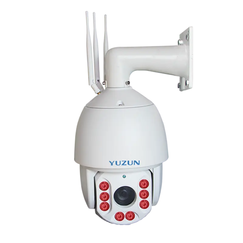 Surveillance Products AI Humanoid Detection Outdoor 3G 4G 20x 30x Zoom High Speed Dome CCTV 1080P 5MP 360 Degree PTZ 4G Camera