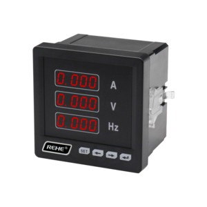 Medidor Combinado Digital/Analógico Monofásico RM-UIF33 de 96*96mm, Medidor de <span class=keywords><strong>Amperios</strong></span>/Voltios/Frecuencia/Hertzios para Mediciones de Voltaje - Product Image 2