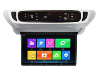 24 pulgadas de gama alta de lujo de Venta caliente de encargo de negocios van Monitor de techo Pantalla de techo multimedia coche TV