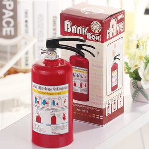 Tirelire créative en forme d'extincteur, boîte à monnaie en plastique, décoration, tirelire pour pièces de monnaie, cadeau, tirelire sécurisée - Product Image 3