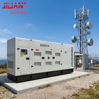 Générateur silencieux Weichai Baudouin 8M33D800E200 triphasé 640kW 800kVA 900kVA 1000kVA 1MW pour système mini-réseau hybride