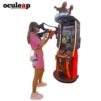 Simulateur de tir VR Oculeap 2026 Nouveau jeu d'arcade de réalité virtuelle pour une personne Plateforme de mouvement Fournisseur Machine de jeu VR d'intérieur