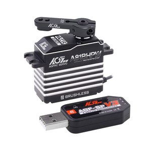 AGFRC A81BHPW 0.052s Motor de Alta Velocidad con Engranajes Metálicos, 23KG de Alto Torque, 8.4V, Impermeable IP67, Digital, Programable, sin Escobillas, para Coche RC y Robot - Product Image 1
