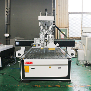 Router CNC a Tre Processi 1325 <span class=keywords><strong>con</strong></span> Lama per Taglio del Legno, Macchina per Lavorazione Mobili e Falegnameria - Product Image 5