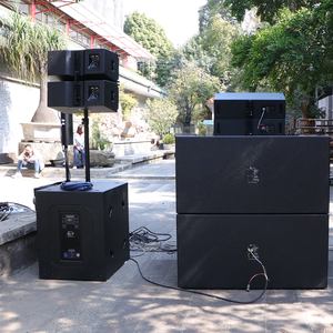 Chuyên nghiệp hệ thống âm thanh đôi 10 hoạt động dòng mảng loa cho nhà thờ và các sự kiện ngoài trời - Product Image 6