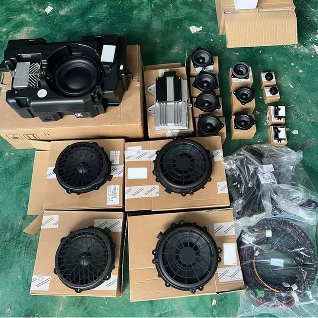New 2014-2024 Dedicated 3D Surround Speaker Berlin Voice Car Audio Kit Assembly Modification & Upgrade for Macan