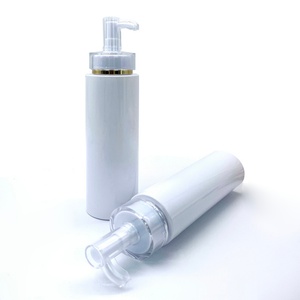 ขวดทรงกระบอกเปล่าขนาด 100 มล. 250 มล. 300 มล. 500 มล. สำหรับแชมพู ครีมนวดผม พร้อมหัวปั๊ม สำหรับบรรจุภัณฑ์โรงแรม โลชั่นทำความสะอาดผิวหน้า - Product Image 4