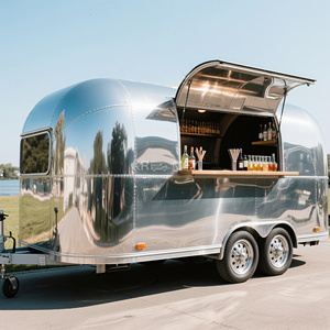 Remolque de Comida 2025, Carritos Móviles para Exteriores de Cerveza, Helados y Café, Totalmente Equipados - Product Image 1