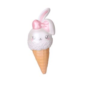 Cartoon Rabbit Ice Cream Shape Slow <b>Rebound</b> Stress Relief Toy For Kids Age 5 To 7 Years Unisex TPE Material - Product Image 1