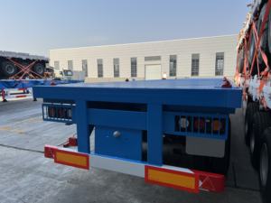 รถพ่วงกึ่งพ่วงบรรทุกเหล็กใหม่ 75 ตัน (3 เพลา) 12R22.5 ยี่ห้อซิโนทรัค - Product Image 3