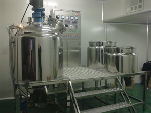 Ketchup Mayonnaise dây chuyền sản xuất máy làm chân không homogenizer Emulsifier - Product Image 6