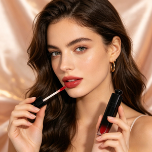 Teinte à lèvres mate en <span class=keywords><strong>velours</strong></span> - Gloss à lèvres longue tenue et waterproof pour femmes - Maquillage personnalisé en gros - Product Image 3