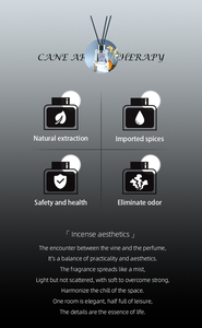 Gỗ bóng mây sậy Gậy dầu diffusers tự nhiên mộc mạc vật liệu gốm nhà hương thơm khuếch tán sang trọng hương thơm Vòng Vàng Stopper - Product Image 4