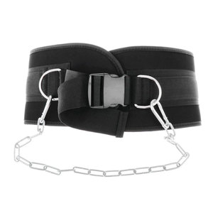 High Training Fitness Unisex Nylon Dipping <b>Belt</b> for Weightlifting Custom Logo Hot Sales Made in Pakistan - Product Image 1