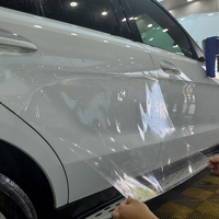 Film de protection de peinture pour carrosserie de voiture en TPU transparent 8MIL, garantie 10 ans, super hydrophobe, auto-réparant instantané, film vinyle pour voiture
