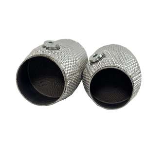 Катализатор с металлическим сердечником, 2,5 дюйма, <span class=keywords><strong>3</strong></span> дюйма, cpsi 200, высокопроизводительный, спортивный, каталитический нейтрализатор, Евро 4 - Product Image 6