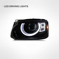Phares LED modifiés pour Land Rover Range Rover Sport 2005-2013, phares LED DRL, clignotants, feux de route, 12V