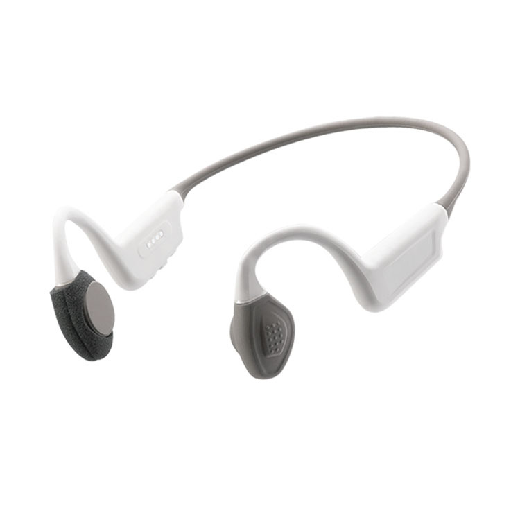 Wireless PTT <strong>Bone</strong> <strong>Conduction</strong> Headphone Open Ear Headset With 100 Meters Full Duplex <strong>Intercom</strong>