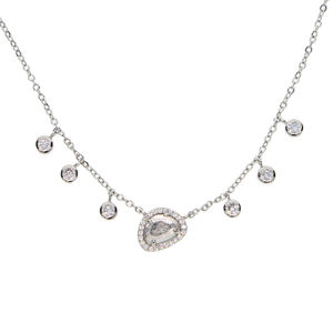 <span class=keywords><strong>Collana</strong></span> con Perline in Opale e Zirconi Cubici di Alta Qualità, Design Innovativo 2023 - Product Image 4