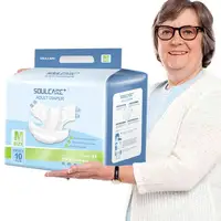 Adult Diaper Adult Free Shipping Super Thick Large Adult Elderly Disposable Diaper Free Sample For Elderly In Bulk
