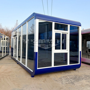 โครงสร้างสำเร็จรูปสำหรับการป้องกันแซนวิชบ้านตู้คอนเทนเนอร์แบบทันสมัยสำหรับใช้ในความปลอดภัย - Product Image 3