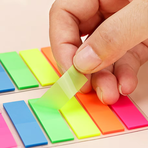 Catatan Tempel Warna-Warni yang Dapat Dipindahkan Berulang Kali, Mudah Ditulis, Perekat Sendiri, Produk Promosi untuk Alat Tulis Sekolah - Product Image 2