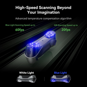Escáner 3D Portátil Creality CR-Scan Raptor, Láser Azul e Infrarrojo NIR de Modo Dual, Alta Precisión de 0.02 mm para Ingeniería Inversa 3D - Product Image 3