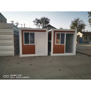 Casa de contenedores de paquete plano prefabricada de lujo modular plegable movible de 20 pies <span class=keywords><strong>para</strong></span> toda la red - Product Image 3