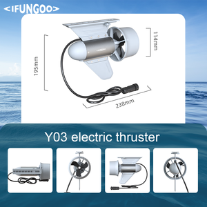 Nueva Tabla de Paddle Surf Inflable IFungoo Y03, Casco de Aluminio y Tela de Nailon, 18.4 lb, Tabla con Hélice + Batería B2 para Aguas Oceánicas - Product Image 2