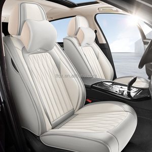 Housse de siège auto complète en cuir Nappa confortable avec soutien latéral 5D toutes saisons pour Renault Captur Clio Arkana <span class=keywords><strong>Kadjar</strong></span> Élégant - Product Image 2