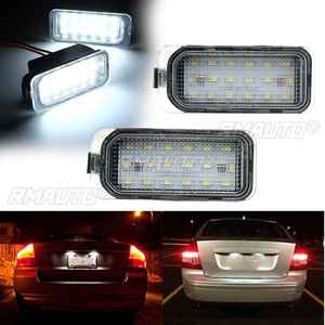 2 pièces, éclairage de plaque d'immatriculation, lumière de signalisation LED 12V pour Ford KUGA S MAX MONDEO MK4 MK5 MK2 FIESTA 2008-2019 FOCUS - Product Image 1